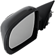 Driver Side Mirror, Power Adjust, Heated, Manual Folding, Paintable, In-housing Signal Light, No Memory, No Puddle Light, No Auto-Dim, No Blind Spot Feature