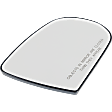 Passenger Side Mirror Glass, Non-Heated, No Blind Spot Feature