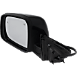2011 Jeep Grand Cherokee Laredo - Driver Side Mirror, Power Adjust, Heated, Paintable, Power Folding, In-housing Signal Light, With Blind Spot Detection in Glass, With Memory, No Puddle Light, No Auto-Dimming