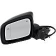 2011 Jeep Grand Cherokee Laredo - Driver Side Mirror, Power Adjust, Heated, Paintable, Power Folding, In-housing Signal Light, With Blind Spot Detection in Glass, With Memory, No Puddle Light, No Auto-Dimming