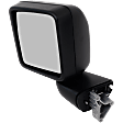 Driver Side Mirror, Manual Adjust, Non-Heated, Manual Folding, Textured Black, No Signal Light, No Memory, No Puddle Light, No Auto-Dim, No Blind Spot Feature