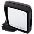 Passenger Side Mirror, Power Adjust, Heated, Manual Folding, Paintable, No Signal Light, No Memory, No Puddle Light, No Auto-Dim, With Blind Spot Glass