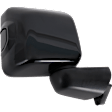 Passenger Side Mirror, Power Adjust, Heated, Manual Folding, Paintable, No Signal Light, No Memory, No Puddle Light, No Auto-Dim, With Blind Spot Glass