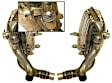 1620610500 Muffler Set (Sport) OE-Style with Adjustable Sound Valves (Polished Stainless Steel) - Replaces OE Number 10 1010 174