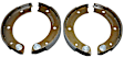 1663900110 Parking Brake Shoe Set - Replaces OE Number 10 7196 010