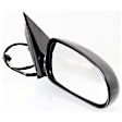 Passenger Side Mirror, Power Adjust, Non-Folding, Non-Heated, Paintable, No Signal Light, No Memory, No Puddle Light, No Auto-Dimming, No Blind Spot Feature