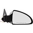 Passenger Side Mirror, Power Adjust, Manual Folding, Non-Heated, Paintable, No Signal Light, No Memory, No Puddle Light, No Auto-Dimming, No Blind Spot Feature, Sedan