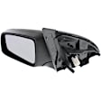 Driver Side Mirror, Power Adjust, Manual Folding, Non-Heated, Chrome, No Signal Light, No Memory, No Puddle Light, No Auto-Dimming, No Blind Spot Feature