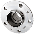 Rear, Driver or Passenger Side Wheel Hub, 5 Lugs, With Bearing, FWD