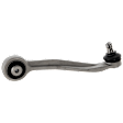 Front, Driver Side, Upper, Rearward Control Arm, With ball joint(s), Aluminum