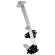 Front, Passenger Side Power Window Regulator, With Motor