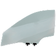 Front, Driver Side Door Glass, Green Tint, Replaces NAGS No. FD23800GTY