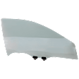 Front, Passenger Side Door Glass, Green Tint, With Clip, Replaces NAGS No. FD23996GTY