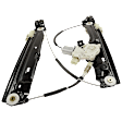 Front, Driver Side Power Window Regulator, With Motor