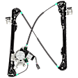 Front, Passenger Side Power Window Regulator, With Motor