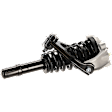 Front, Driver Side Fully Loaded Strut