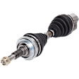 1983 Chevrolet Celebrity - Front, Driver Side Axle Assembly, with 20 (mm) Diameter Outboard Spindle, 4.3L 6Cyl