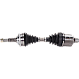 1983 Chevrolet Celebrity - Front, Driver Side Axle Assembly, with 20 (mm) Diameter Outboard Spindle, 4.3L 6Cyl