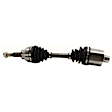 Front, Driver or Passenger Side Axle Assembly, 2.2L/2.4L Engine, Automatic Transmission