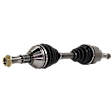 Front, Driver or Passenger Side Axle Assembly - Sold Individually, 3.6L, 6Cyl