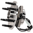 Front or Rear, Driver or Passenger Side, Wheel Hub, With Bearing, With Sensor