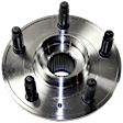 Rear, Driver or Passenger Side Wheel Hub, 5 Lugs, With Bearing