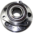 Rear, Driver or Passenger Side Wheel Hub, 5 Lugs, With Bearing