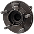 Rear, Driver or Passenger Side Wheel Hub, With Bearing, 5 x 4.52 in. Bolt Pattern