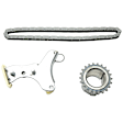 2012 Cadillac Escalade - Timing Chain Kit, enginedesignationname: LZ1, VIN: J, OHV, FULL HYBRID EV-FLEX (FHEV), Vortec Engine, 16 Valve, Without VVT Cam Gear(s), 8 Cyl 6.0L