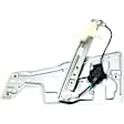 Front, Driver Side Power Window Regulator, With Motor