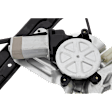 2-Pin Connector Front, Passenger Side Power Window Regulator, with Motor, For Models with Express Up and Down, Production Date to April 26, 2012