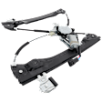 2012 Chevrolet Cruze - 7-Pin Connector Front, Driver Side Power Window Regulator, with Motor, For Models with Express Up and Down, Production Date To April 26, 2012