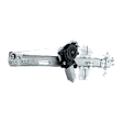 Front, Driver Side Power Window Regulator, With Motor