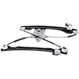 2-Pin Connector Front, Passenger Side Power Window Regulator, with Motor, For Models without Express Up and Down