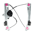 2016 GMC Canyon - Front, Driver Side Power Window Regulator, With Motor