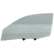 Front, Driver Side Door Glass, Green Tint, With Clip, Replaces NAGS No. DD09644GTY