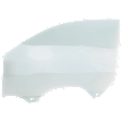 Front, Driver Side Door Glass, Green Tint, Replaces NAGS No. DD12447GTN