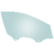 Front, Passenge Side Door Glass, Green Tint, Replaces NAGS No. DD12777GTN