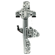 Rear, Driver Side Power Window Regulator, With Motor