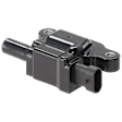 Ignition Coil, 8 Cyl., Square Coil, 4 Male Blade-type Terminals