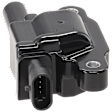 Ignition Coil, 8 Cyl., Square Coil, 4 Male Blade-type Terminals