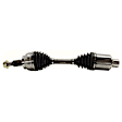 Front, Driver or Passenger Side Axle Assembly, 4WD