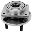 Front, Driver or Passenger Side Wheel Hub, With Bearing, 5 x 4.5 in. Bolt Pattern