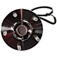 Rear, Driver or Passenger Side Wheel Hub, With Bearing, With Sensor, 5 x 4.5 in. Bolt Pattern