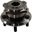 Rear, Driver or Passenger Side Wheel Hub, With Bearing, 5 x 4.52 in. Bolt Pattern