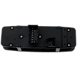 Front, Driver Side Window Switch, Black, 11-Button, With Power Mirrors, With Power Folding