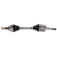 Front, Driver Side Axle Assembly, AWD/FWD
