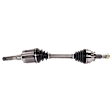 Front, Driver Side Axle Assembly, AWD/FWD