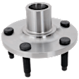 Front, Driver or Passenger Side Wheel Hub, 5 Lugs, With Bearing
