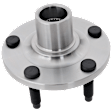 Front, Driver or Passenger Side Wheel Hub, 5 Lugs, With Bearing